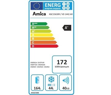 AMICA VD1442AR nízká spotřeba energie